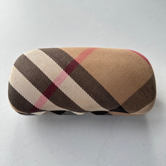 Authentic Burberry Nova Check Glass Case - Picture 3 of 6